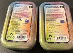 Pokemon TCG Paldean Fates Booster Mini Tins. Sealed. Set Of 2 - Image 2