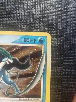 Pokemon 2005 Suicune Gold Star EX Unseen Forces #115 MP No Creases! - Image 3