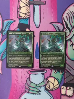 2x Promo Pack Kami Of WhiSpered Hopes March Of The Machines MTG NM - Image 1