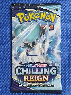 5 New Pokemon Booster packs And 1 Promo Card,,Chilling Reign, Battle Styles - Image 2