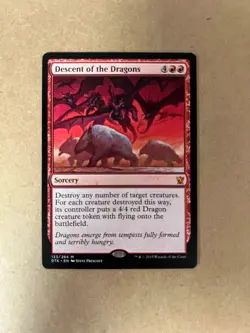 MTG TCG Descent of the Dragons DTK-133/264 Mythic Rare Sorcery NM - Image 1