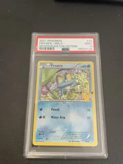 Pokemon TCG Froakie Shining Fates 22/25 Holo Promo PSA 9 - Image 1