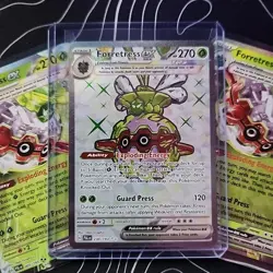 Pokemon TCG *Bundle - Forretress ex 230/193 Full Art Ultra Rare + 2X 002/091 - Image 1