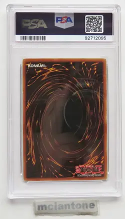 McDonald's TCG 2002 YU-GI-OH! MP1-002 COSMO QUEEN Trading Card PSA 6 EX-MINT - Image 3