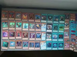 Yugioh 70 Card lot bundle includes rareU shiny stuff, exact as pictured YUG32 - Image 1