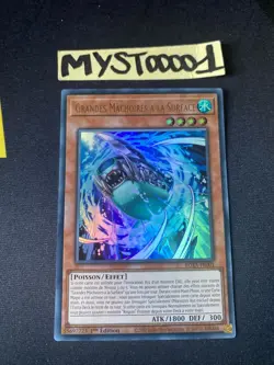 Carte Yu-gi-oh! Grandes Machoires A La Surface ROTA-FR001 Ultra Rare Francais - Image 1