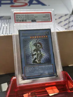 Yugioh 2004 Black Luster Soldier #024 PSA GEM MT 10 - Image 1