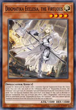 Dogmatika Ecclesia, the Virtuous - RA01 - Collectors Rare - Yugioh - Euro - Image 1