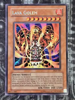 LAVA GOLEM - Pharaonic Guardian - Secret Rare NM Near Mint PGD-107 - Image 1