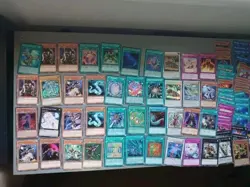 Yugioh 80 Card lot bundle includes rareU shiny stuff, exact as pictured YUG28 - Image 1