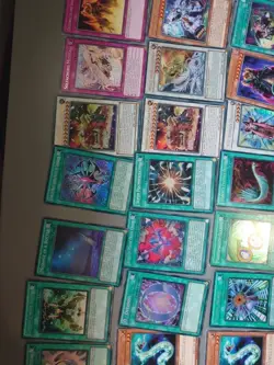Yugioh 80 Card lot bundle includes rareU shiny stuff, exact as pictured YUG28 - Image 5