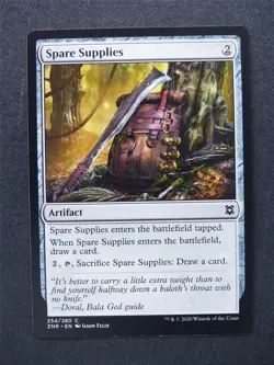Spare Supplies - Mtg Magic Cards #UQ - Image 1