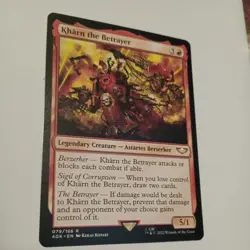 KHARN THE BETRAYER - NM - Warhammer 40k - MTG - Magic the Gathering - Image 1