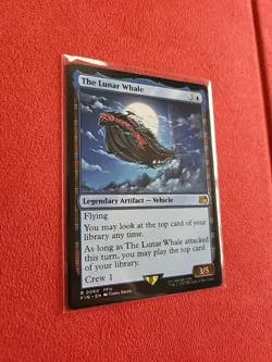 The Lunar Whale Final Fantasy Regular FIN 60 Rare Vehicle MTG - Image 2