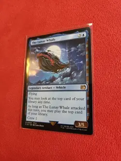 The Lunar Whale Final Fantasy Regular FIN 60 Rare Vehicle MTG - Image 3
