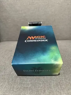 MTG 2017 Feline Ferocity Commander Deck Magic Gathering English Never Played! 🔥 - Image 1