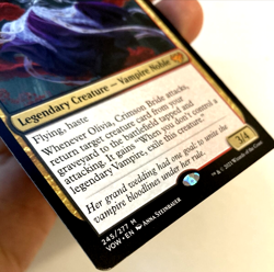 MTG Olivia, Crimson Bride Innistrad: Crimson Vow 245/277 NM Mythic - Image 2