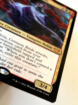 MTG Olivia, Crimson Bride Innistrad: Crimson Vow 245/277 NM Mythic - Image 3