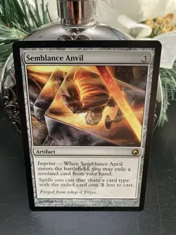 MTG Semblance Anvil Scars of Mirrodin 201/249 EX/NM Actual Photos - Image 1