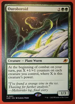 MTG, EDGE OF ETERNITIES. * OUROBOROID* #0201, MYTHIC, REGULAR, FINISH, EOE - Image 1