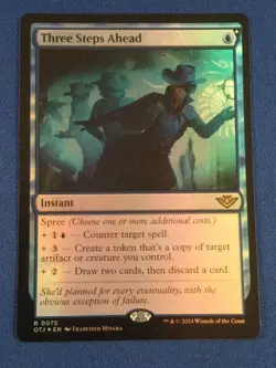 Three Steps Ahead Thunder Junction FOIL - Damaged - Image 1