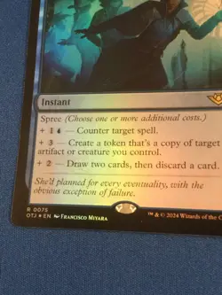 Three Steps Ahead Thunder Junction FOIL - Damaged - Image 2