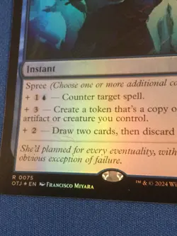 Three Steps Ahead Thunder Junction FOIL - Damaged - Image 3