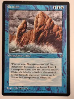 Erosion - German - Renaissance - Magic the Gathering MTG Nice! - Image 1