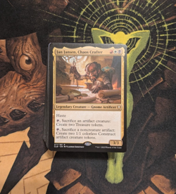 Jan Jensen, Chaos Crafter Custom MTG Commander EDH Deck Artifact Aristocrats - Image 1