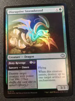 Disruptive Stormbrood - Foil - TDM - MTG - EN - NM - 0178 - Image 1