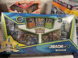 Pokemon Jirachi GX Collection Box Factory Sealed 10Booster Packs 3Promo Cards - Image 1