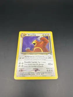 2001 Vintage Pokemon TCG 1st Edition Ursaring 34/75 Neo Discovery Card RARE - Image 2