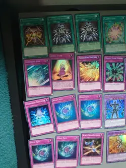 Yugioh 60 Card lot bundle includes rareU shiny stuff, exact as pictured YUG34 - Image 2