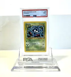 TANGELA - 66/102 POKEMON CARD 1999 BASE SET - FRESH SLAB - PSA 9 MINT - Image 1