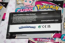 LOT OF 10 Pokemon TCG Sword and Shield Fusion Strike 3 Card Fun Packs SEALED - Image 5