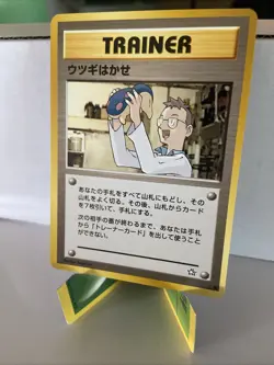 2000 Pokemon Professor Elm No. 78 Trainer Card Neo Genesis Japanese-NM - Image 2