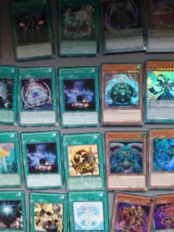 Yugioh 60 Card lot bundle includes rareU shiny stuff, exact as pictured YUG33 - Image 4