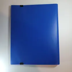 *NEW* Game Time Supplies Side Loading 20 Page 9 Pocket 360 Card Binder Blue - Image 2