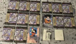 Lot of 15 Dragon Ball Z Cards 1996 Vintage And Tattoos - Image 2