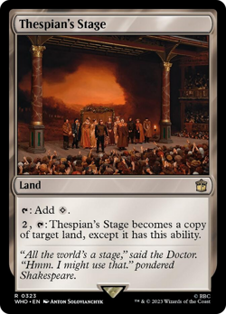 Thespian's Stage [Doctor Who] Magic MTG - Image 1