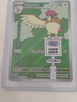 Pokemon Pidgeotto Illustration Rare/Full Art/Gold Secret Rare Holo Cards - Image 4