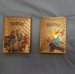 LOT of 2 Boxes of POKEMON GOLD FOIL CARD Custom Fan Art - Image 1
