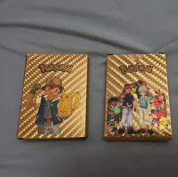 LOT of 2 Boxes of POKEMON GOLD FOIL CARD Custom Fan Art - Image 1