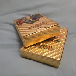 LOT of 2 Boxes of POKEMON GOLD FOIL CARD Custom Fan Art - Image 2
