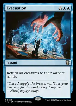 x1 Evacuation R MTG Commander: Modern Horizons 3 M/NM, English - Image 1