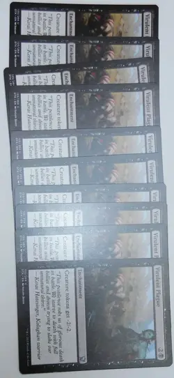 Virulent Plague X5 - Dragons of Tarkir - Magic the Gathering MTG 5X - Image 1