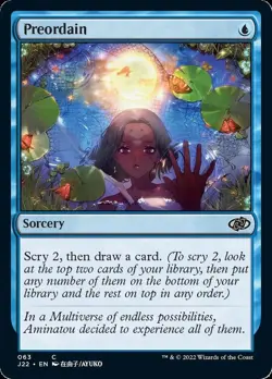 Preordain Jumpstart 2022 Regular NM - Image 1