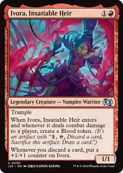 Ivora, Insatiable Heir (Anime) Foundations Jumpstart Regular NM - Image 1