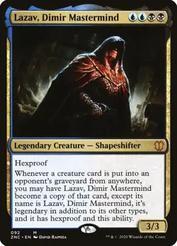 MTG Lazav, Dimir Mastermind (92/162) Zendikar Rising Commander NM - Image 1