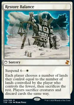 MTG Magic the Gathering Restore Balance (36/429) Time Spiral Remastered NM - Image 1